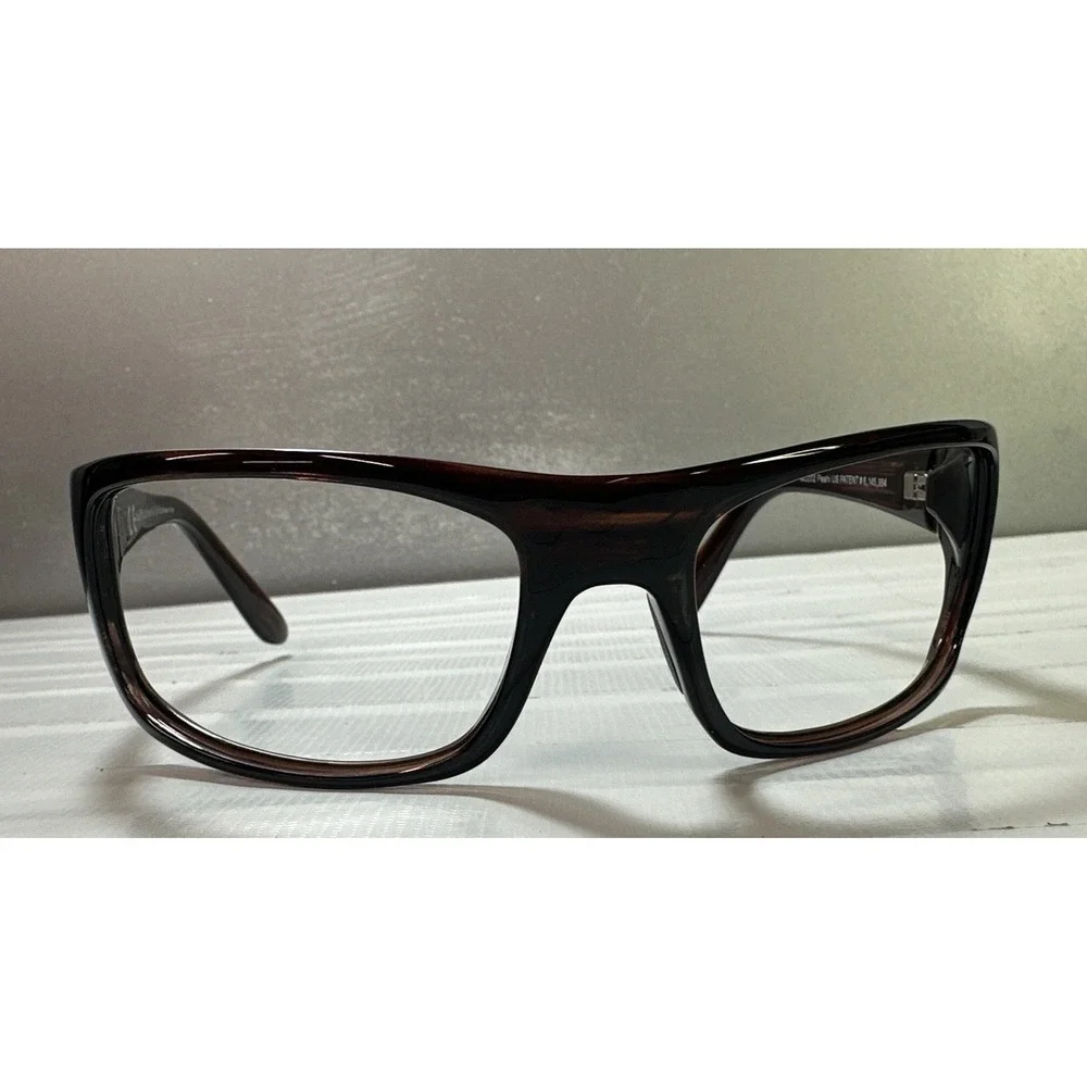Maui Jim Sunglasses Frame Only MJ 202-02 Peahi Polished  Wrap Italy 65 mm